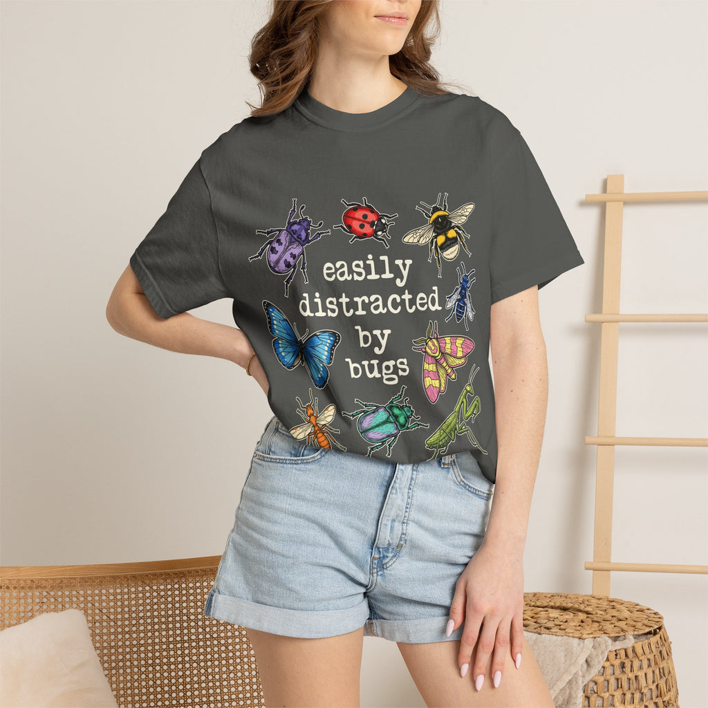"Easily Distracted by Bugs" Graphic Tee