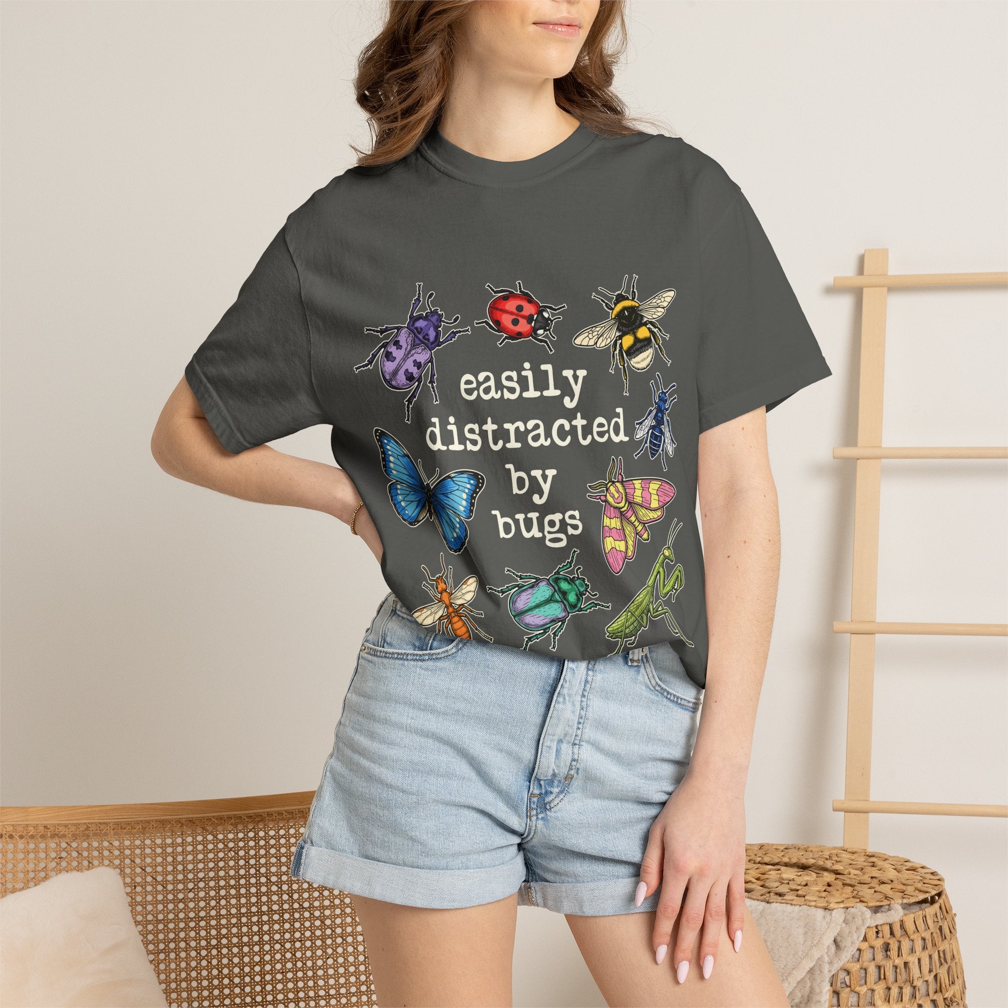 "Easily Distracted by Bugs" Graphic Tee