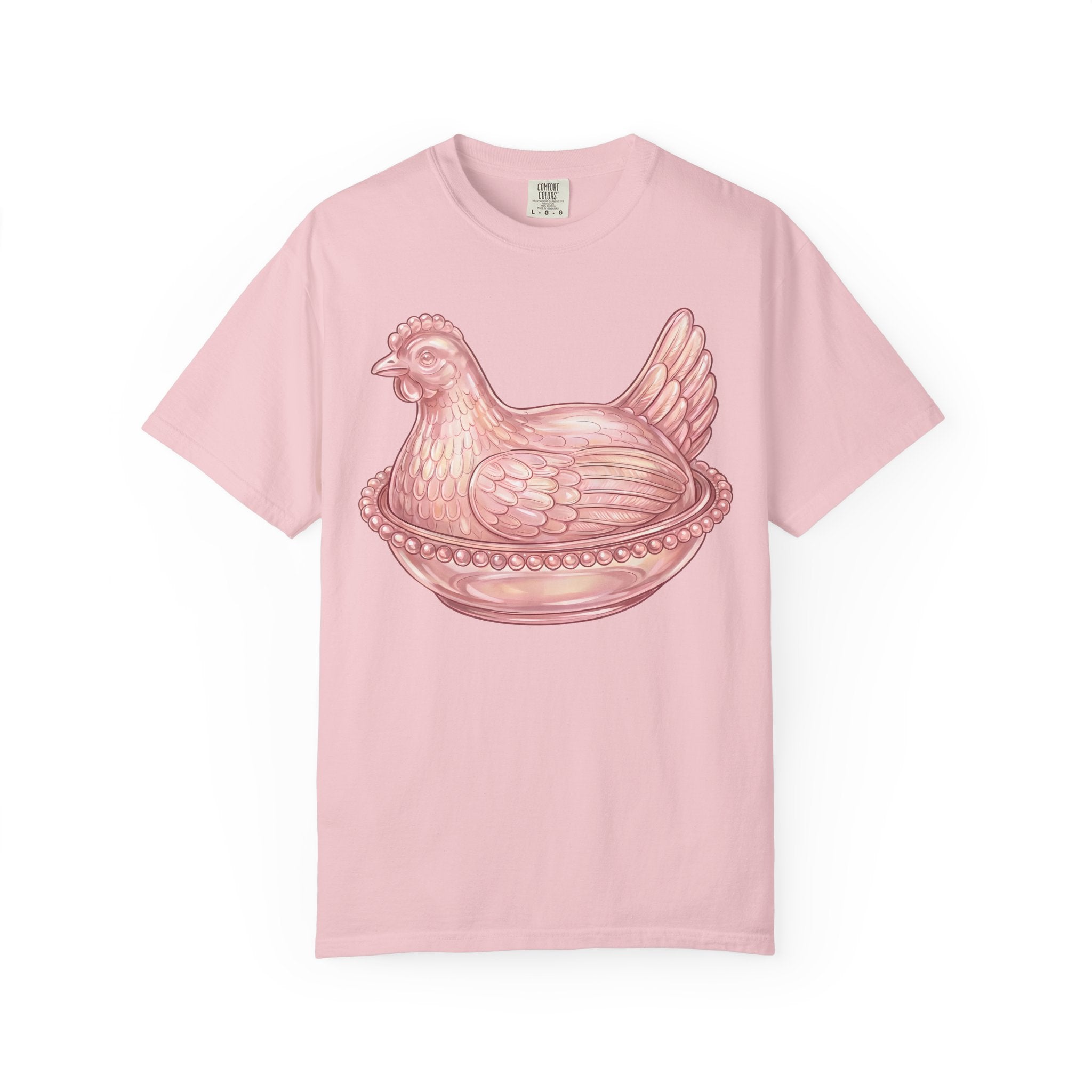 Hen on Nest Tee- Pick your color!