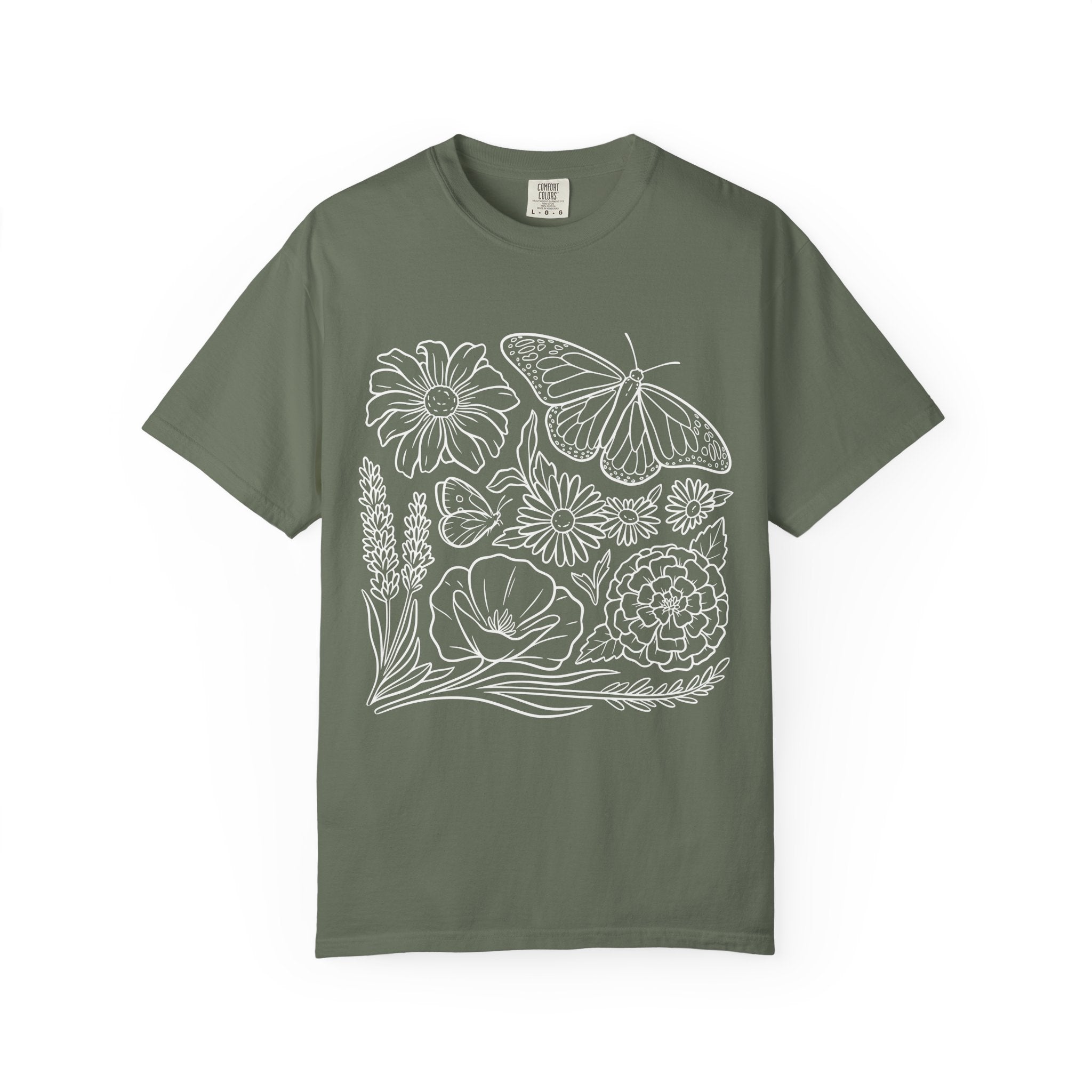 Butterfly Floral Tee