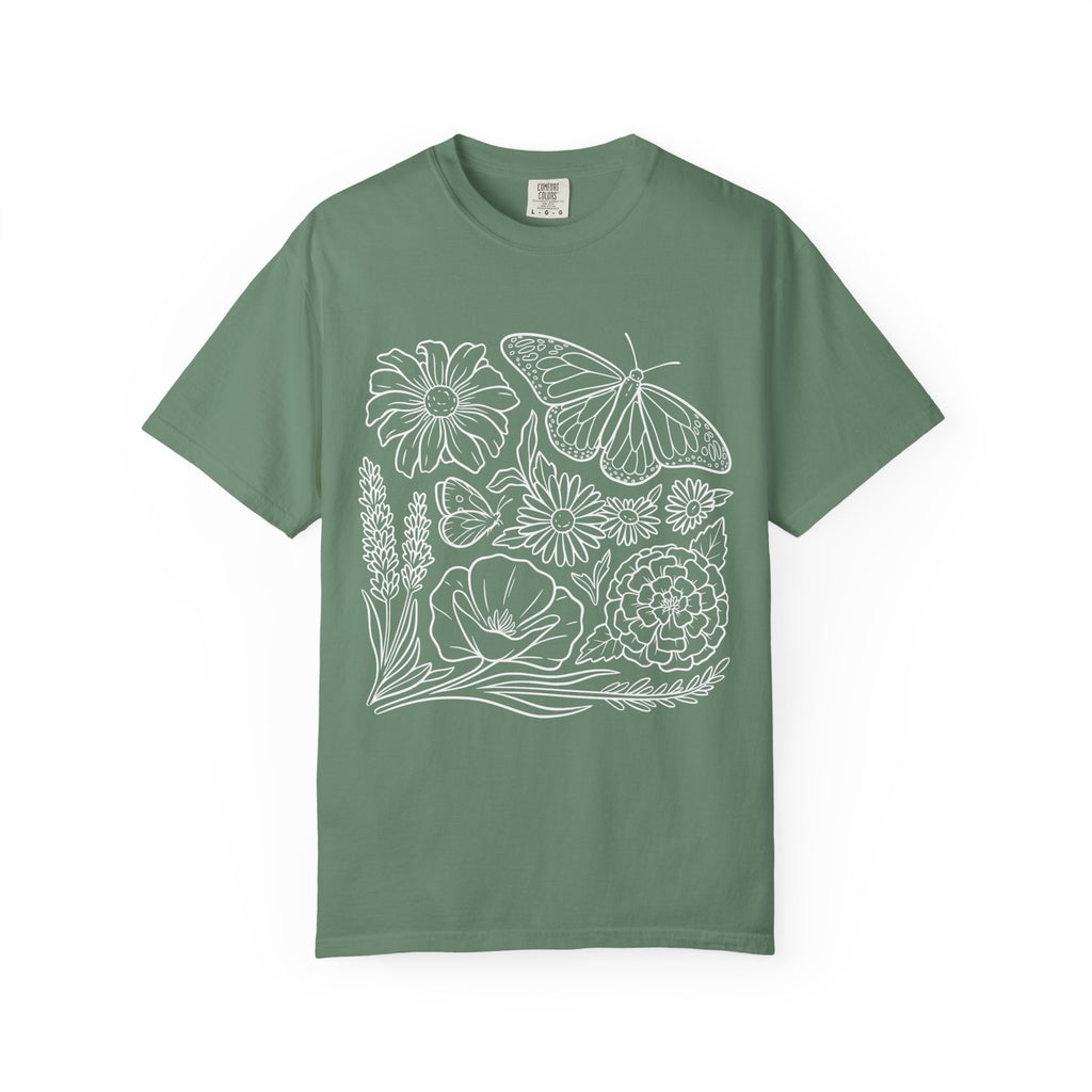 Butterfly Floral Tee