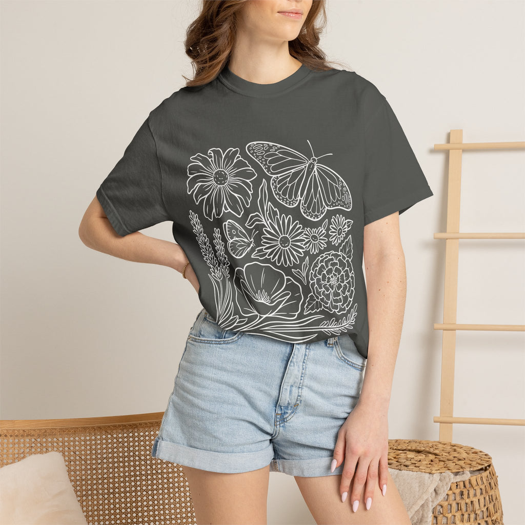 Butterfly Floral Tee