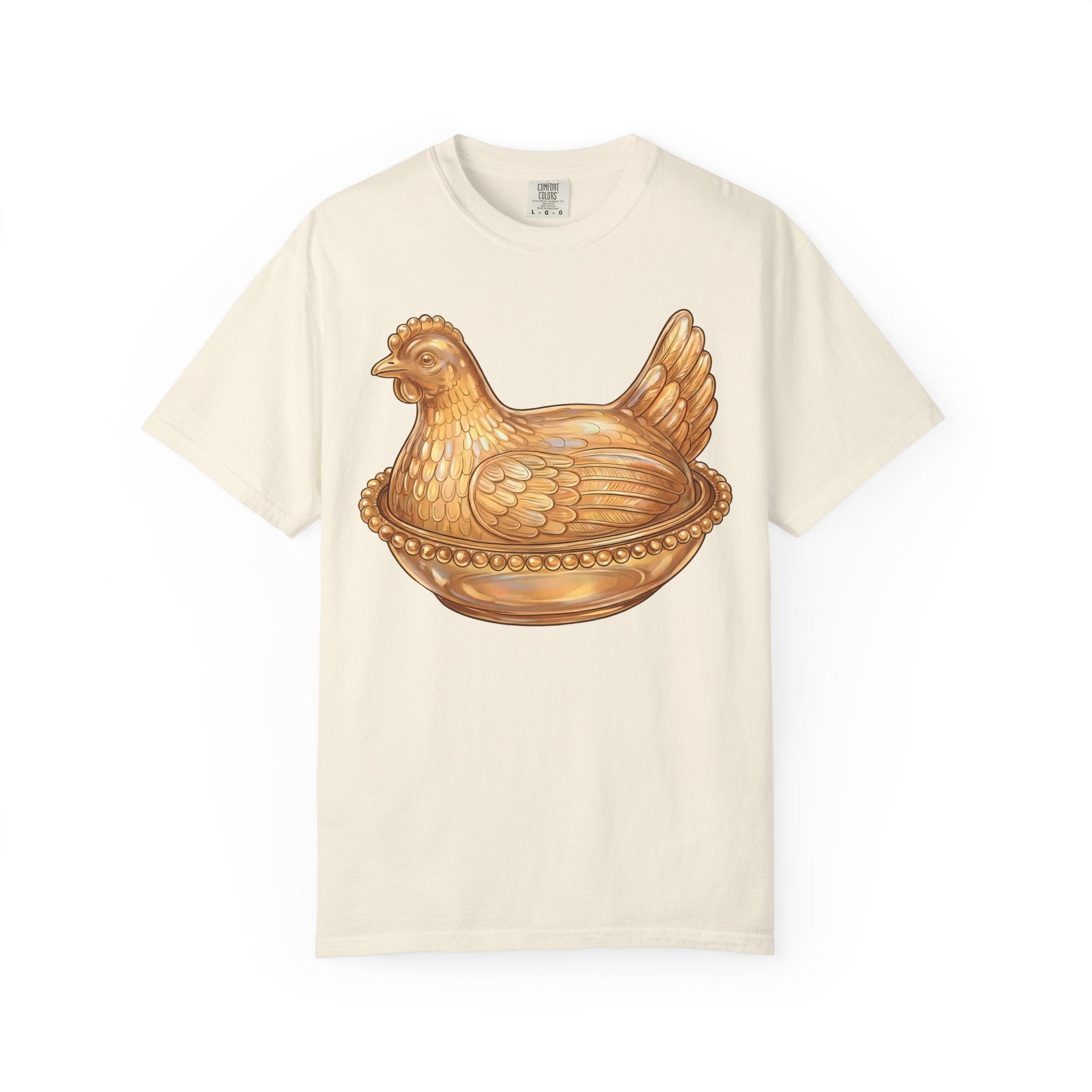Hen on Nest Tee- Pick your color!