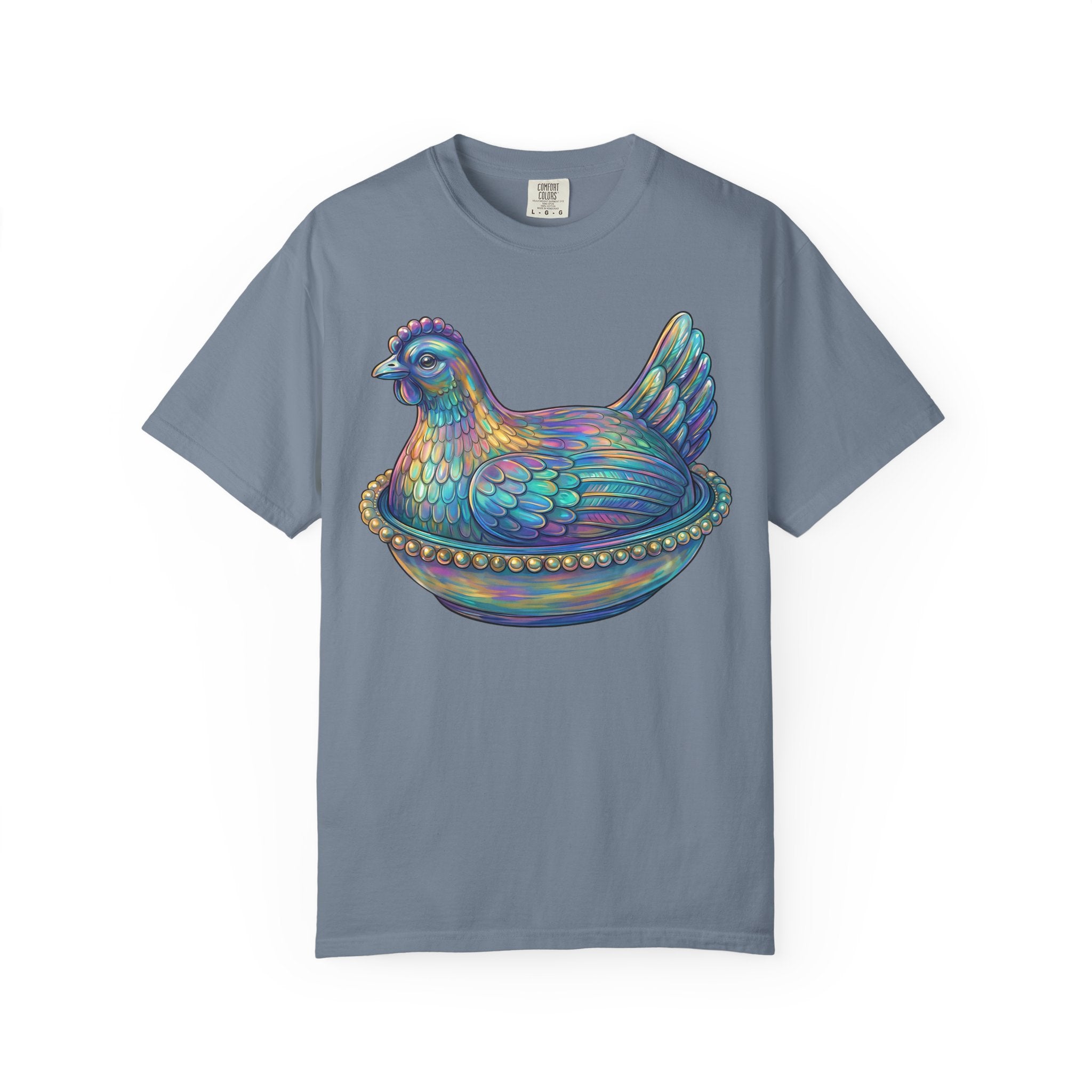 Hen on Nest Tee- Pick your color!