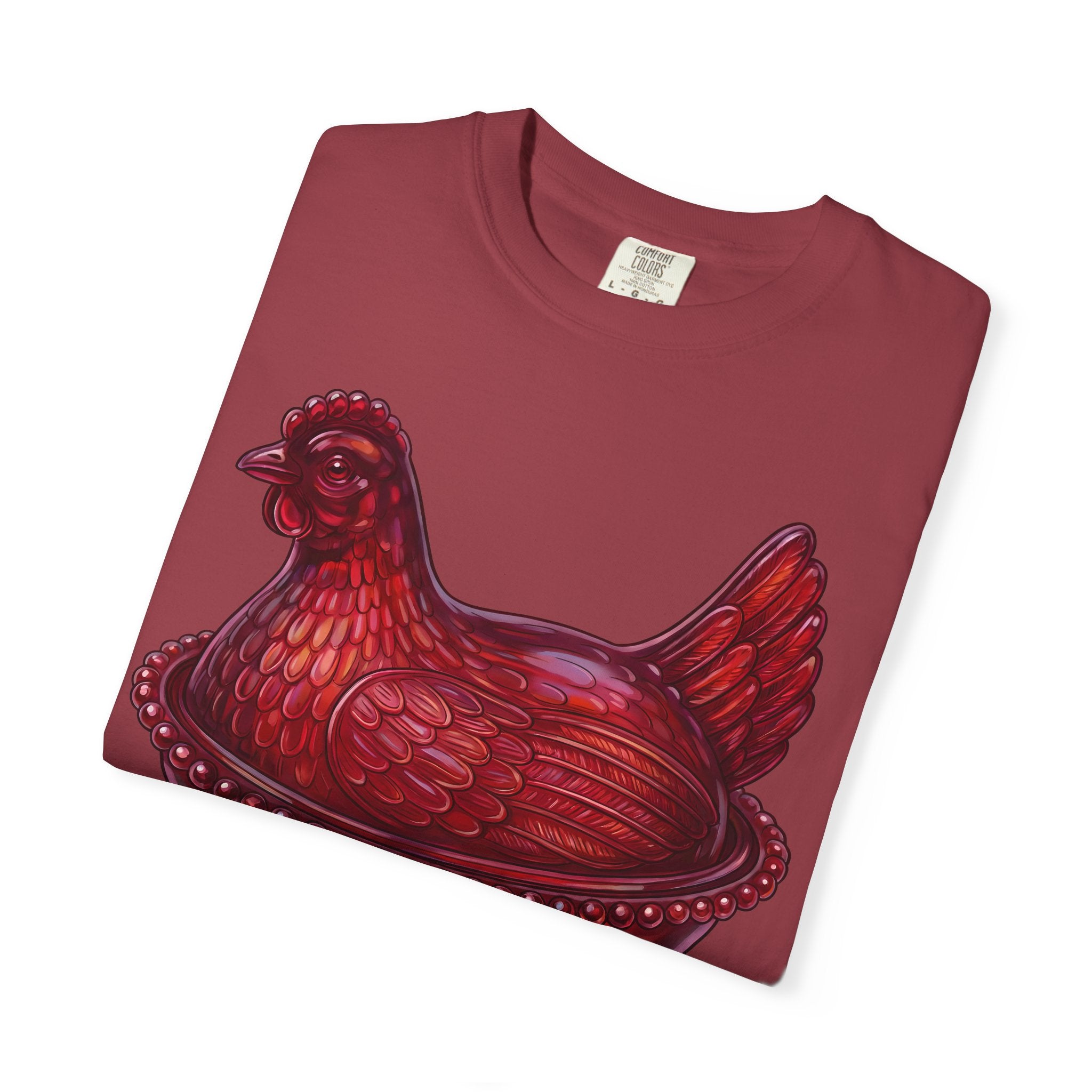Hen on Nest Tee- Pick your color!