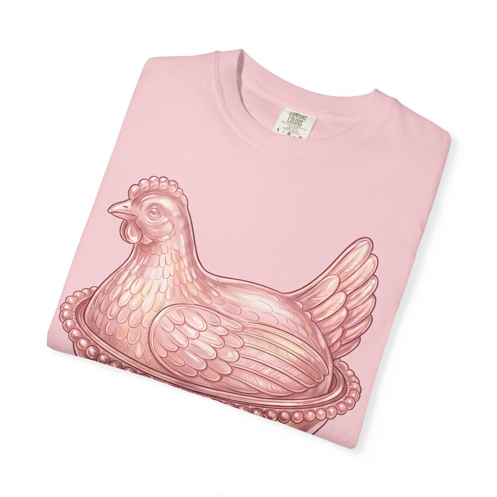 Hen on Nest Tee- Pick your color!