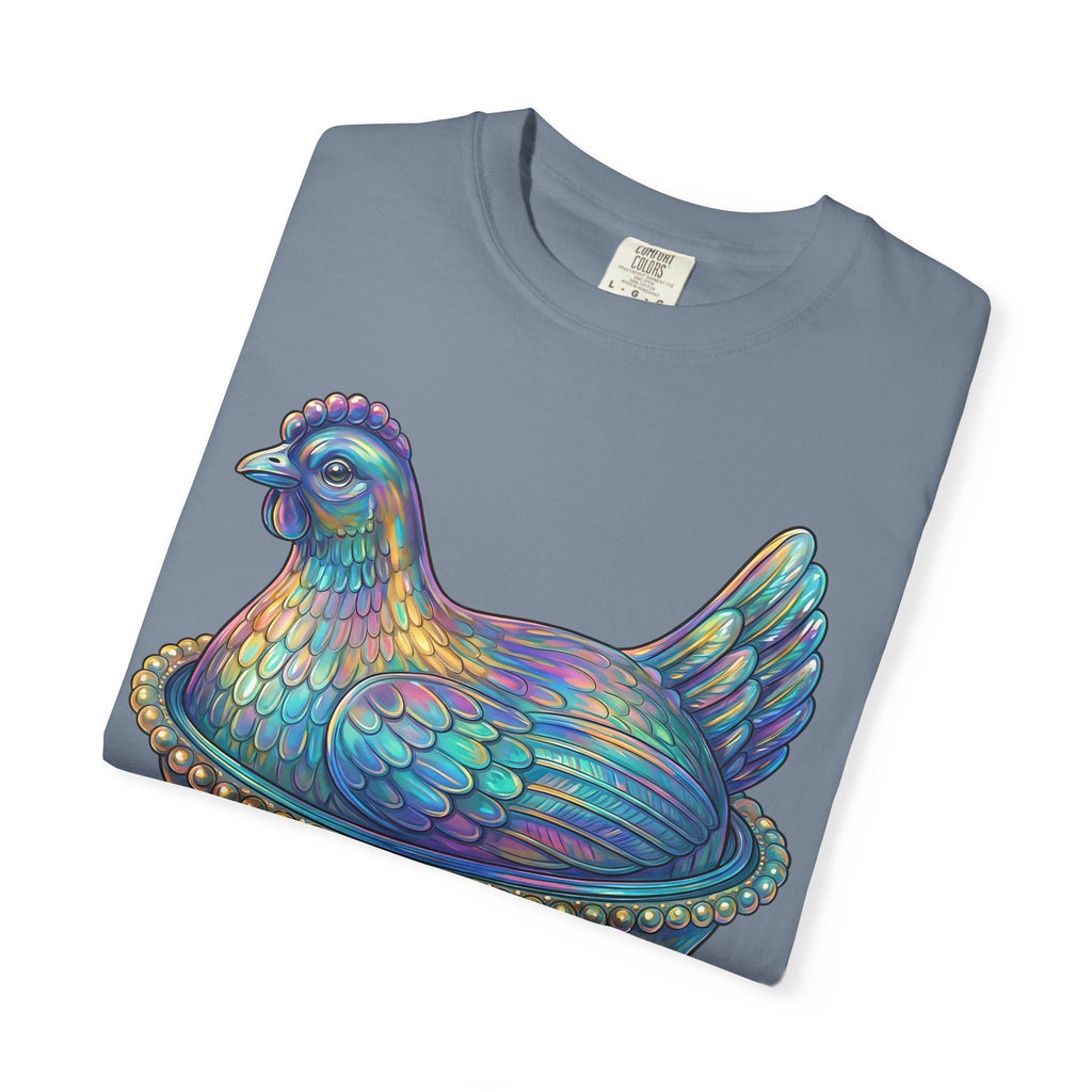 Hen on Nest Tee- Pick your color!