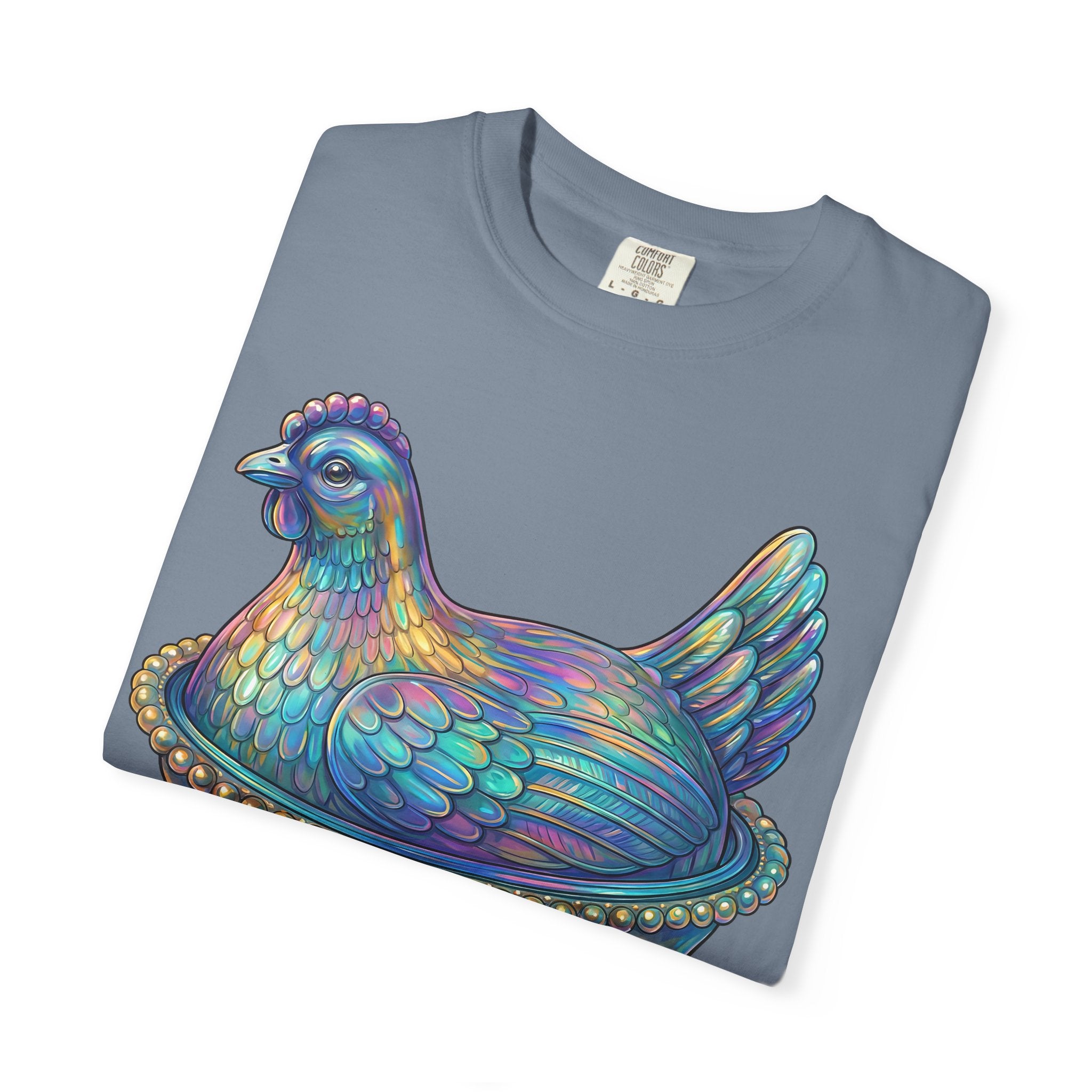 Hen on Nest Tee- Pick your color!