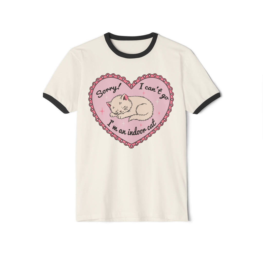 Indoor Cat Ringer Tee