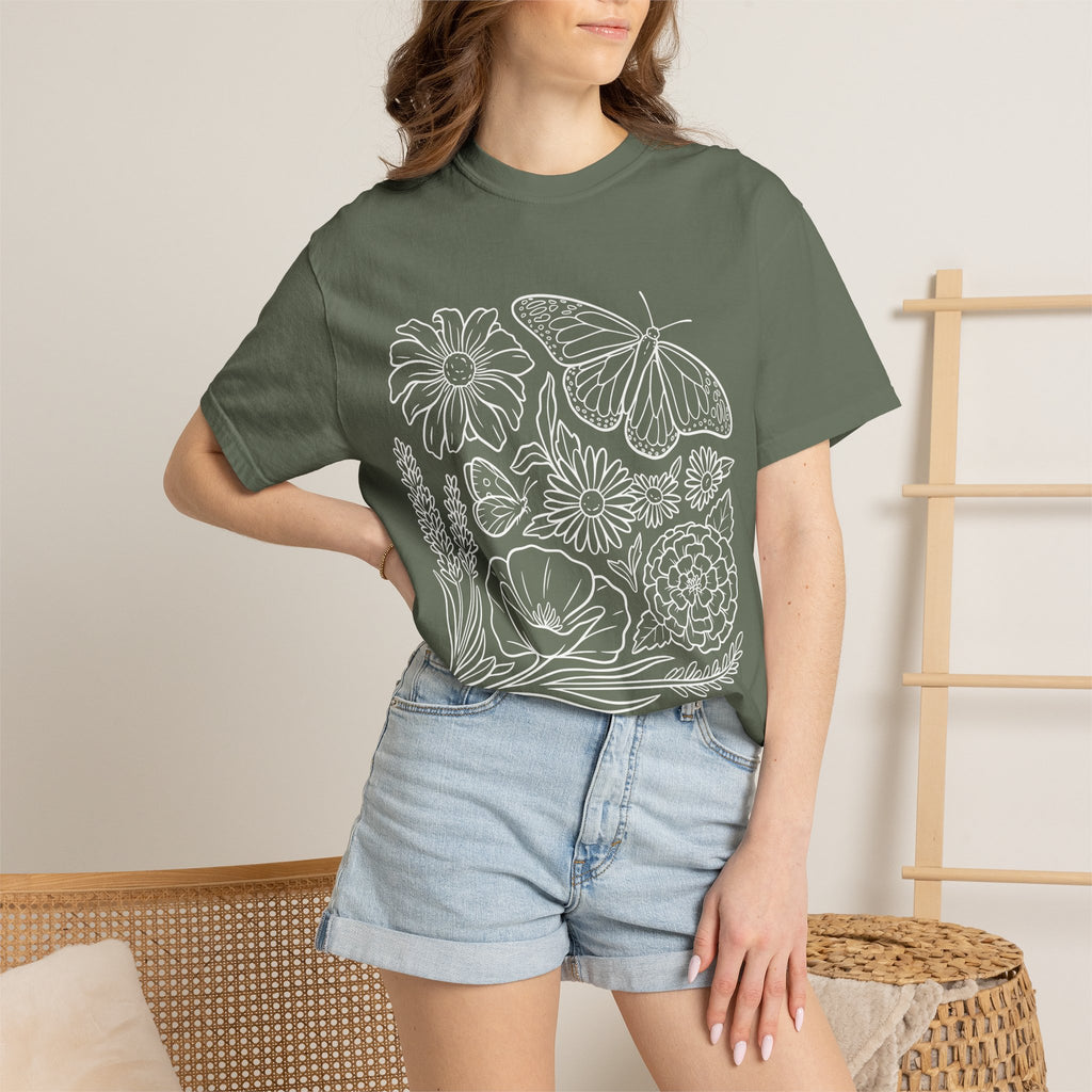 Butterfly Floral Tee