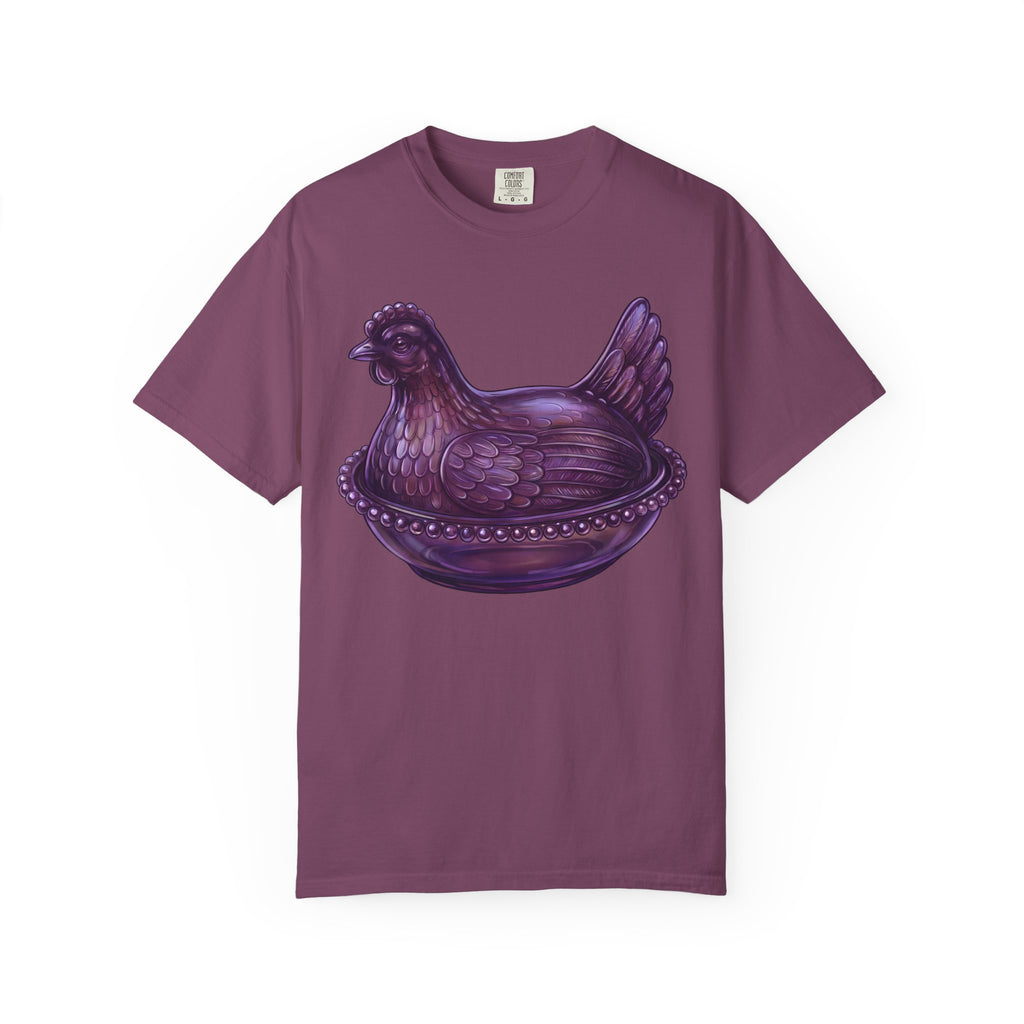 Hen on Nest Tee- Pick your color!