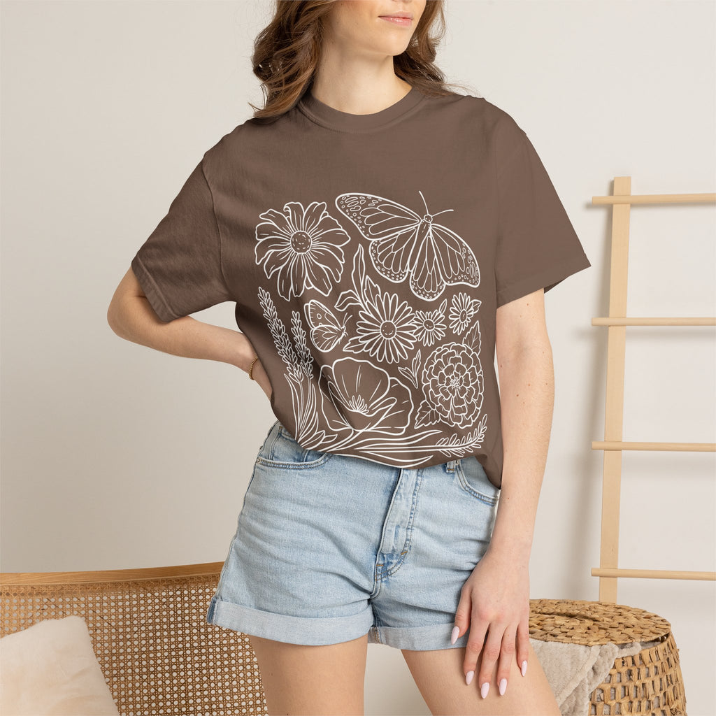 Butterfly Floral Tee