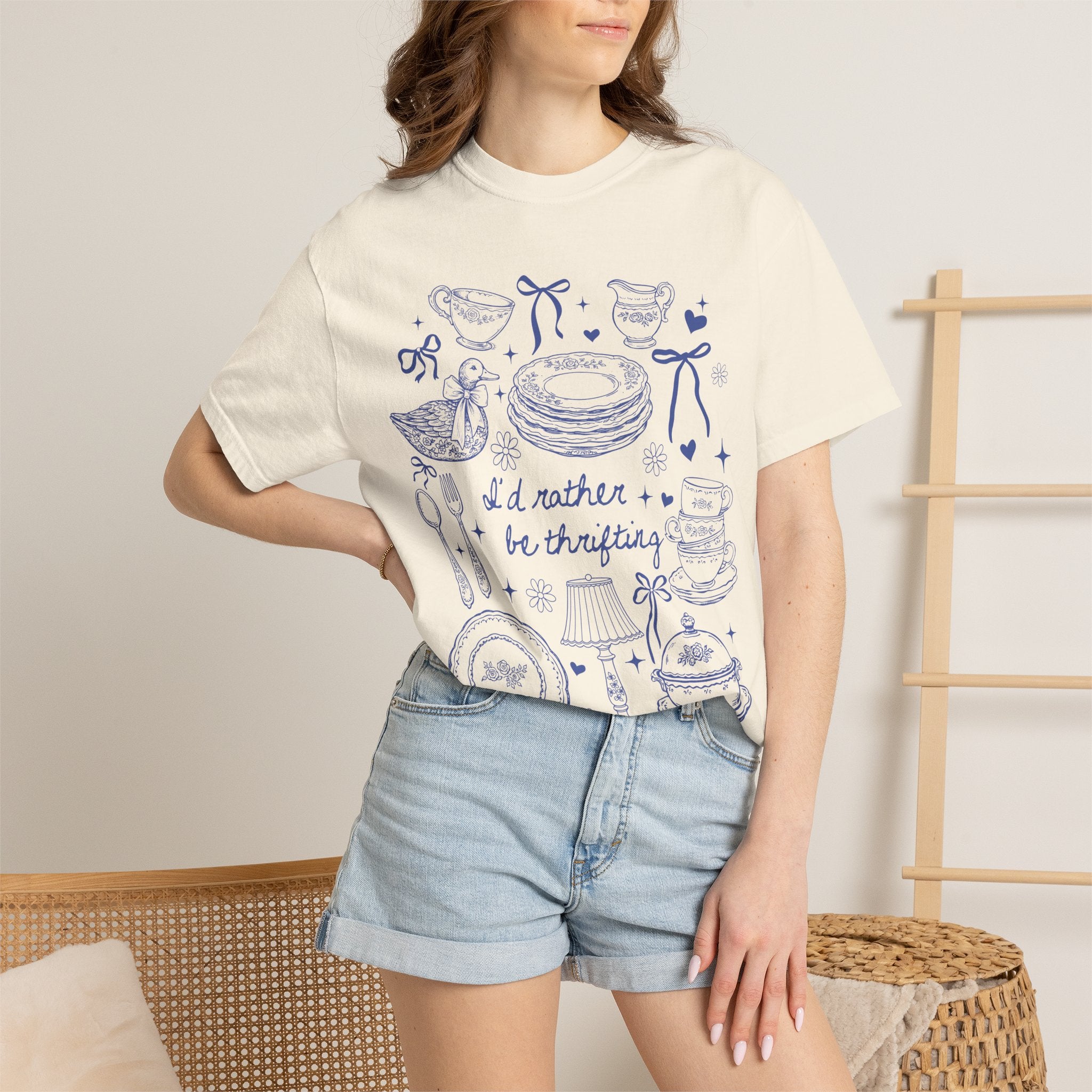“I'd Rather Be Thrifting” Tee