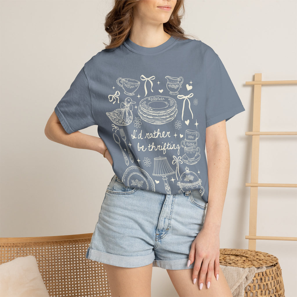 “I'd Rather Be Thrifting” Tee
