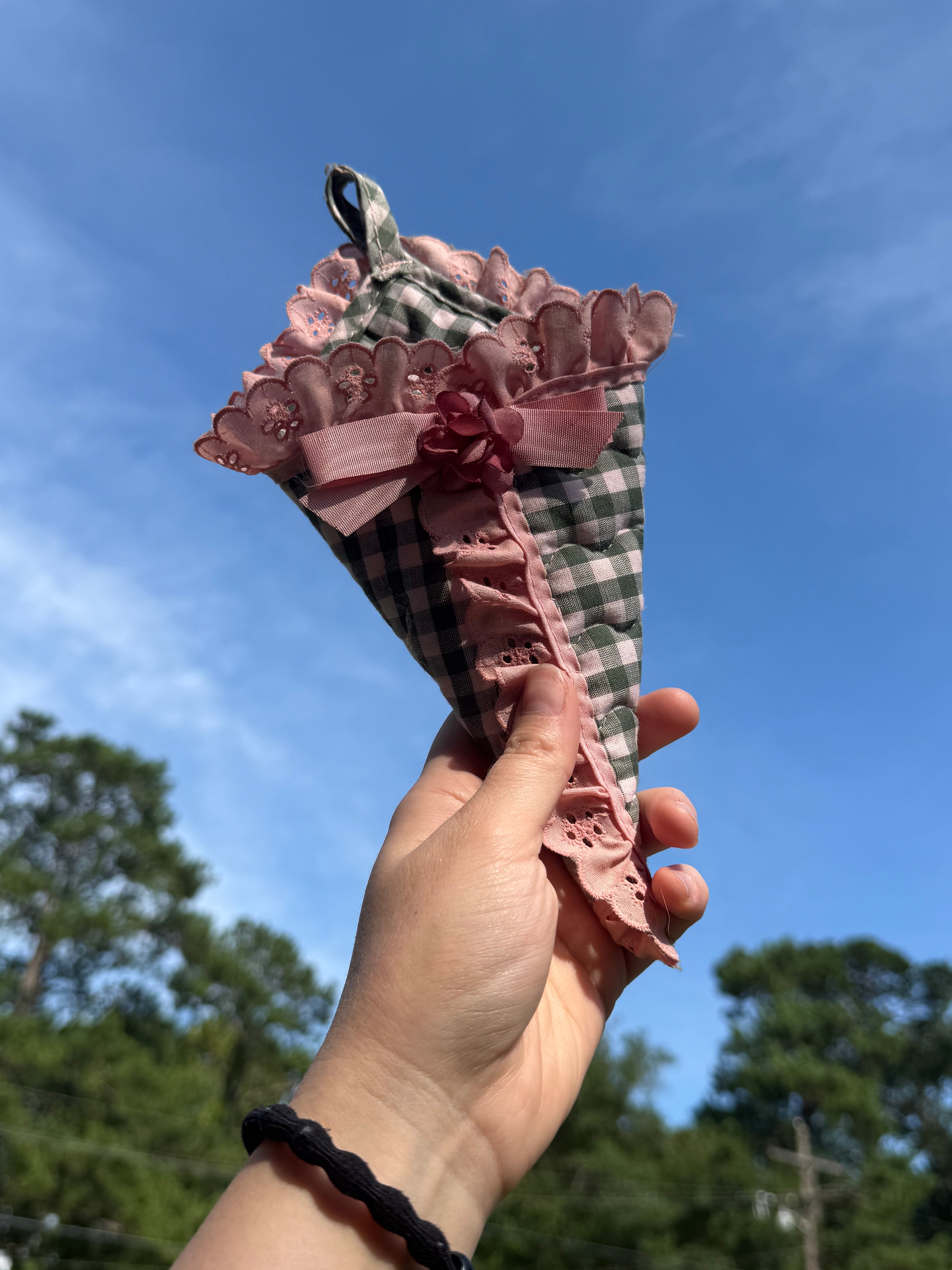 Quilt Fabric Wall Pocket